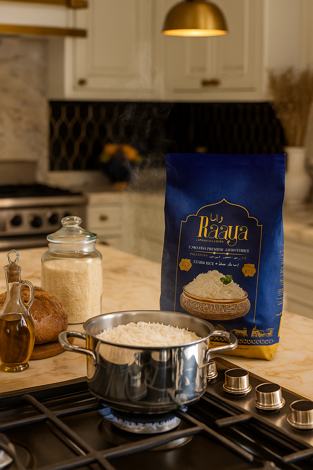 Raaya XXXL 1121 Longest Basmati Steam Rice 20KG