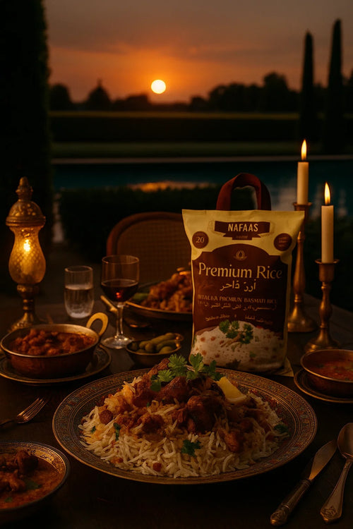 Nafaas XXXL 1121 Pure Basmati Steam Rice 10 KG